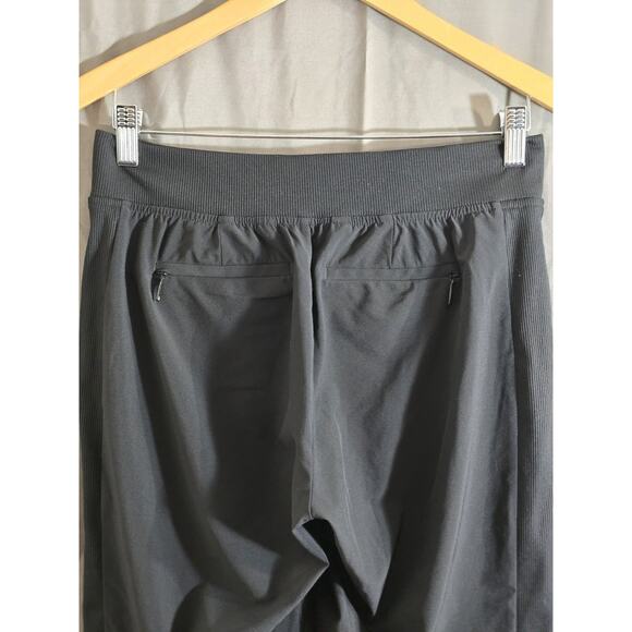 Athleta Brooklyn Ankle Pant Black Minimalist Gorpcore Tapered Trousers Women 2P - Picture 9 of 11